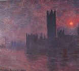 Claude Monet Houses of Parliament painting